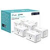 $34:[Prime]4-Pack  Kasa Matter Smart Plug w/ Energy Monitoring,15A/1800W Max, White, KP125M