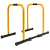 $44:ProsourceFit Dip Stand Station, Heavy Duty Ultimate Body Press Bar with Safety Connector for Tricep Dips