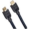 $2.96：Amazon Basics HDMI Cable 10ft, 4K HDMI 2.0 Cord (18Gbps), Nylon-Braided, 4K@60Hz, 2160p, 48 bit