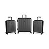 $93.99:SwissGear Wanderlust Pro Lightweight Expandable Spinner, Black, 3-Piece Set (19/19/25)