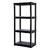 $17.29:Plano 4-Shelf 48&amp;quot; H Plastic Shelving Unit,48&rdquo; x 23&rdquo; x 14&rdquo;, 200lb