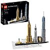 $38.2*:598 Pcs LEGO Architecture New York City Model Kit - NYC Gift &amp;amp; Souvenir Ideas - 21028