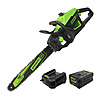 $185.99*:Greenworks 60V 18&amp;quot; Cordless Chainsaw with 4.0Ah Battery &amp;amp; Charger at Walmart
