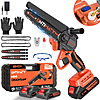 6&amp;quot; Cordless UNTIMATY Mini Handheld Chainsaw w/ 2 Batteries &amp;amp; Chains $25.69 + Free S&amp;amp;H w/ Walmart+ or on $35+