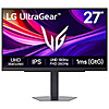 LG - UltraGear 27&amp;quot; IPS Dual Mode (4K UHD 180Hz, FHD 360Hz), 1ms, NVIDIA G-SYNC, AMD Freesync Gaming Monitor (HDMI, DP, USB-C) - Black $300
