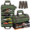 $15.99*:UUP Heavy Duty Portable Soft Tool Storage Organization, Foldable Empty Rollup Organizer with 2 Small Pouches