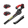MZK Cordless Leaf Blower, 20V Battery Powered with 2x 2Ah Battery & Charger