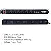 CyberPower CPS1215RMS Surge Protector, 12 Outlets, 15 ft Power Cord, 1U Rackmount