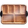 Farberware Build-A-Board Charcuterie Board with Clear Locking Lid