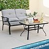 Tangkula Patio Furniture Set with Cushions and Pillows