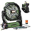 AiYchen Portable 20000mAh Camping Fan with LED Lantern