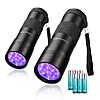 Consciot UV Flashlight Black Light, 12 LED 395nm Ultraviolet
