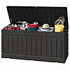 homall 82 gallon outdoor storage in resin deck box (black) $49.99 + free s&h at walmart