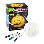 $7: Crayola Light-Ups - Jack-O-Lantern, Light Up Pumpkin, Reusable Coloring Toy, Glow in The Dark, Ages 4, 5, 6, 7