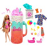 $14.97*:Barbie Pop Reveal Doll &amp; Accessories, Rise &amp; Surprise Fruit Series Gift Set with Scented Doll &amp; Squishy Pet, Color Change, Moldable Sand &amp; More, 15+ Surprises