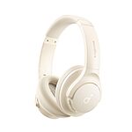 $39.99*:[Prime]Soundcore by Anker Q20i Hybrid Active Noise Cancelling Headphones(White)