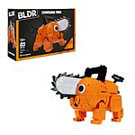 $22*:BLDR Chainsaw Man Pochita Building Set - 7.5-Inch Articulated Buildable Figure, 0143