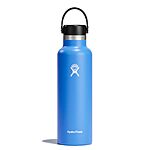 $17.5*:21 Oz  Hydro Flask Water Bottle - Insulated Stainless Steel - Non Spill, Leakproof in Cascade Blue