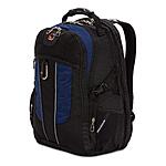 $56.66*:28.5 L SWISSGEAR 1753 ScanSmart Laptop Backpack. Abrasion-Resistant &amp; Travel-Friendly Laptop Backpack (Black/Navy) up to 17” laptop
