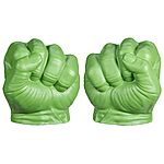 $11.54*:Marvel Hulk Gamma Smash Fists, Soft Foam Role Play Toy, Avengers Super Hero Toys for Kids Ages 5 and Up