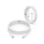 $5.99*:USB-C to USB-C Cable, 60W Fast Charging for iPhone 16/15 &amp; iPad, Type-C Charger Cord, 2-Pack (6ft + 10ft)