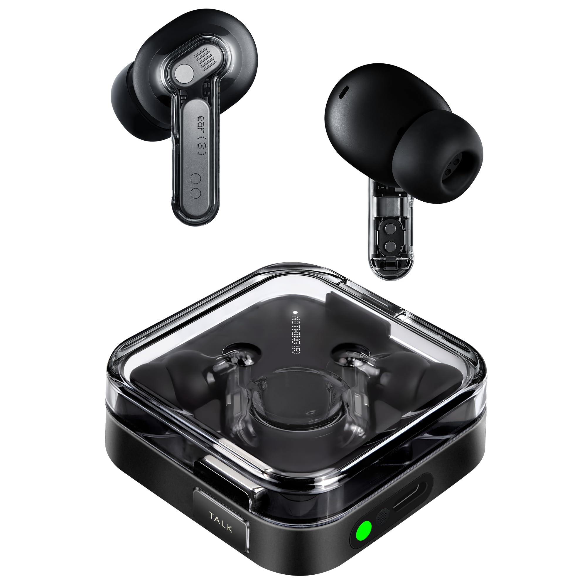 $99: Nothing Ear (3) Wireless Earbuds, 45dB ANC, 12mm Dynamic Driver, Hi-Res Audio, Black at Amazon