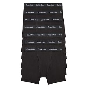 Prime Members: 7-Pack Calvin Klein Boxer Briefs (Cotton Classic or Cotton Stretch) from .20 + Free Shipping