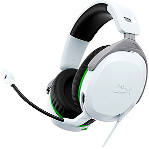 HyperX - CloudX Stinger 2 Wired Gaming Headset for Xbox - White $20