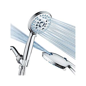 AquaCare High Pressure 8-Mode Handheld Shower Head (Chrome) $20 + Free Shipping w/ Prime