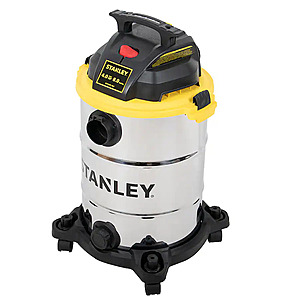 Stanley - 8 Gallon Wet/Dry Vacuum - Stainless Steel $54.99 @ BestBuy