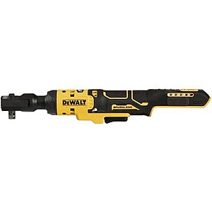 $140*:DEWALT DCF513B ATOMIC 20V MAX* Cordless Ratchet, Brushless, 3/8 in., Tool Only