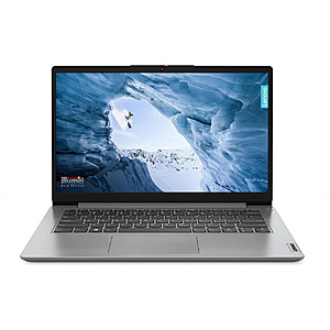 Lenovo IdeaPad 1 Intel Celeron N4500 / 128GB eMMC / 14.1" HD Laptop $125 at eBay