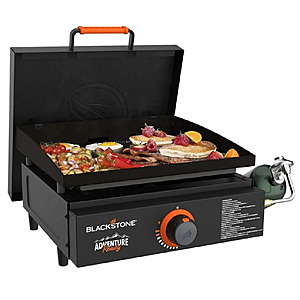open box)Blackstone Adventure Ready 17” Propane Griddle w/ Hard Cover $71 at eBay