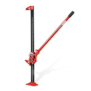 DNA Motoring 48'' Universal Farm Jack 3 ton 6600lbs Capacity Utility High Lift Farm Jack Ratcheting Off Road Jack for Car Truck Tractor SUV ATV UTV TOOLS-00765 $65.49