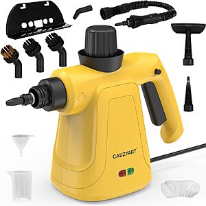 20*:Steam Cleaner for Home,Cauzyart Pressurized HandHeld Steamer for Cleaning with 11pcs Accessories and Safety Lock,Multi-Purpose Steamer for Bathroom,Tile,Window and Car