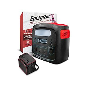 Energizer IX60301G 960Wh MAX LiFePO4 700W Pure Sine Wave Portable Power Station $240 + Free Shipping w/ Prime