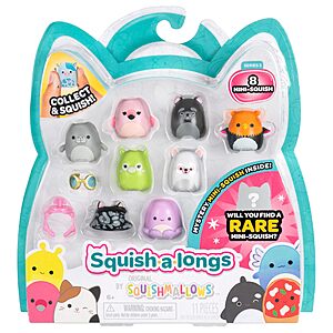 5.82*:Squish-a-longs Mini-Squish 8-Pack (Wave 3,Style 3