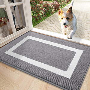 20" x 32" Buganda Non Slip Indoor Door Mat $8.50 