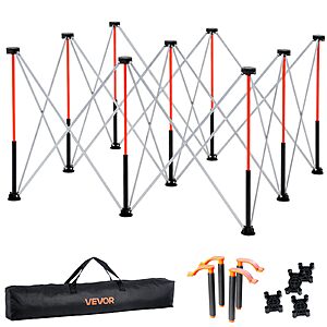 VEVOR 4.15' x 4.15' Portable Folding Workstand (3500 lb Capacity) $69.25 + Free Shipping
