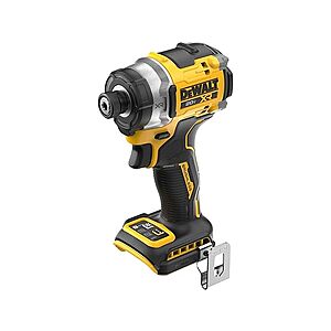 Woot! App: DEWALT DCF860B 20V MAX XR Brushless 1/4" Impact Driver (Bare Tool) $104.40 (2/21 Only) + Free S/H w/ Prime
