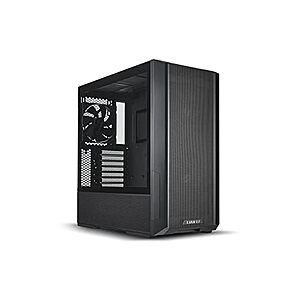 *:Lian-Li Case LANCOOL 216X Mid Tower 4.0mm TG 2x160 PWM Fans Black at Woot!