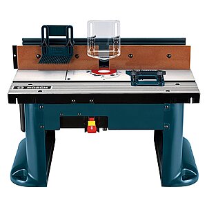 $166*:27" x 18" Bosch 15-Amp Adjustable MDF Router Table + Free Shipping at Amazon