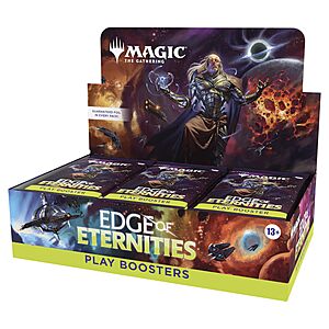 $139*:Magic: The Gathering Edge of Eternities - Play Booster Box (30 Packs) at Amazon