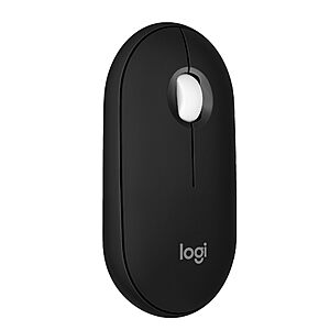 $17.95*Logitech Pebble Mouse 2 M350s Slim Bluetooth Wireless Mouse (Black) at Amazon