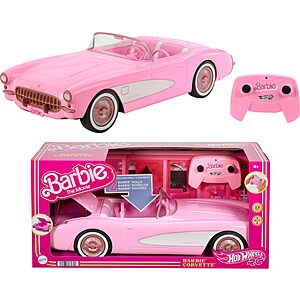Hot Wheels Barbie Film 1956 Corvette Stingray RC Toy Car $22 