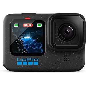 $215.99*: GoPro HERO12 Black Waterproof Action Camera w/ 5.3K Video at Woot!