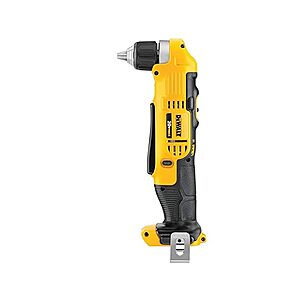 $90*: DEWALT DCD740B 20-Volt MAX Li-Ion Right Angle Drill Tool Only at Woot!