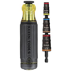 $25.98*:Klein Tools 20-in-1 Impact Driver Set with Screwdriver Bits and Flip Sockets one_size | 32303HD at Lowe's