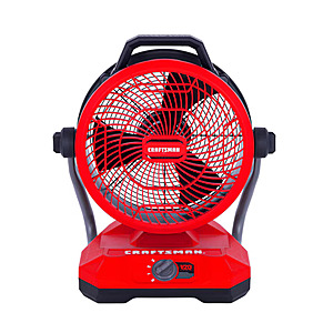 12" CRAFTSMAN High Velocity Indoor Industrial Fan (Tool Only) $49 + Free S&H