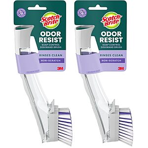 2pk Scotch-Brite Advanced Soap Control Dishwand Brush Scrubber w/ S&S $4.93 at Amazon